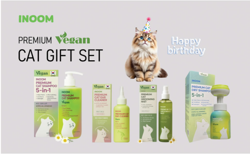 INOOM Cat Grooming gift set.